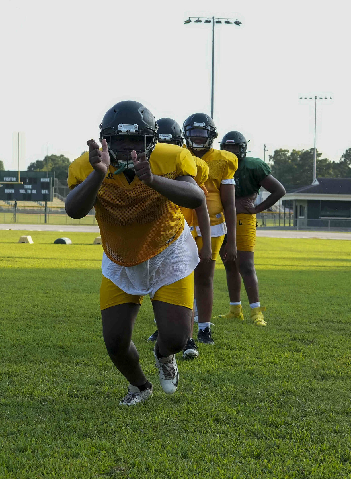 Latta Football Practice